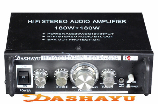 Ak-698A PRO Subwoofer Amplifier with USB SD Function