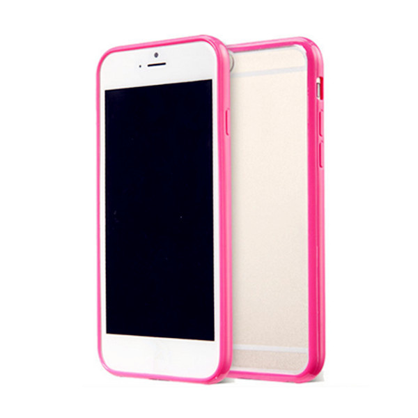 TPU Bumper Frame PC Mobile Phone Case for iPhone 6