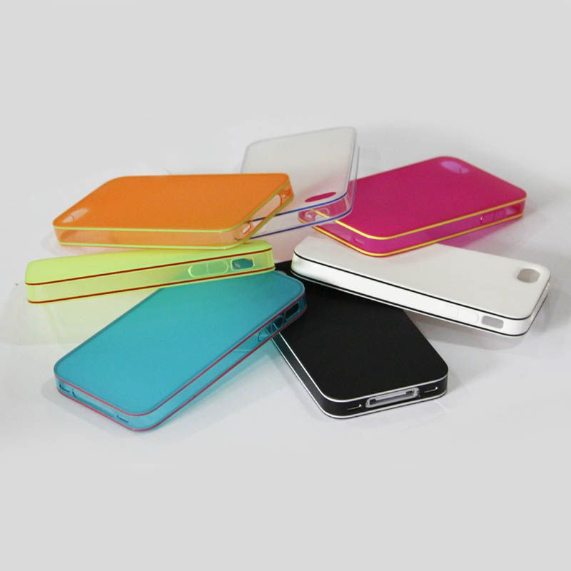Colorful Plastic Mobile Phone Case for iPhone 4/4s