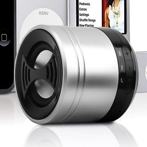 Bluetooth Wireless Metal Speaker with Mobile Phone Handfree Function
