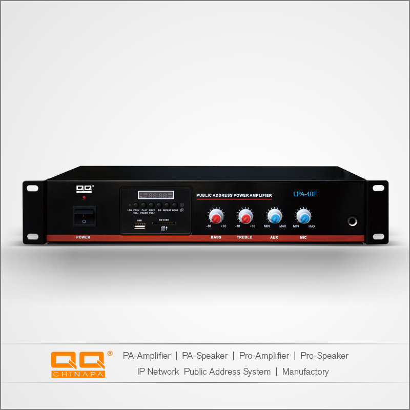 High Power Professional Audio Power Bluetooth Amplifier
