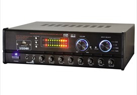 Power Amplifier with Remote Control USB/SD /FM Radio /VFD Display