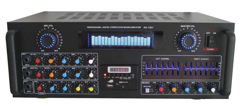Power Amplifier with USB SD FM and Bluetooth