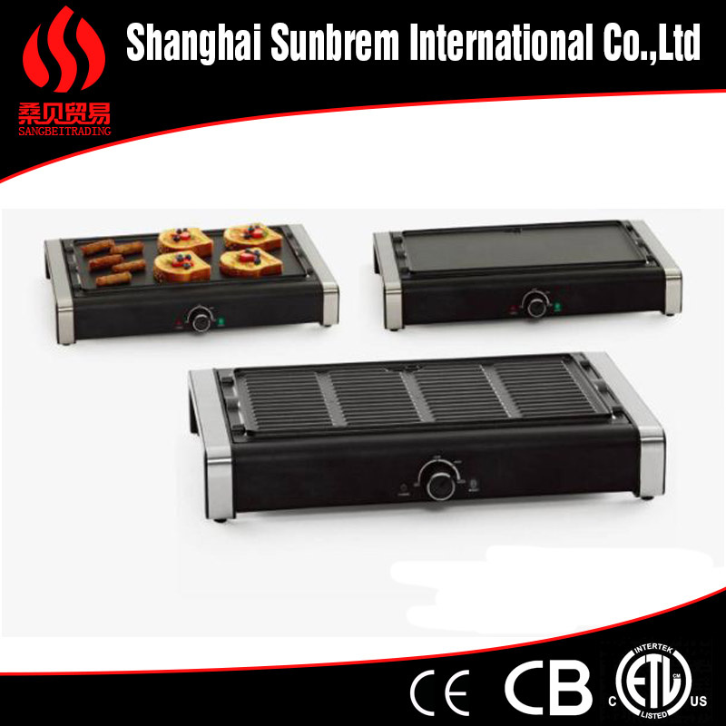 3 in 1 Replaceable Electric Griddle &BBQ Grill
