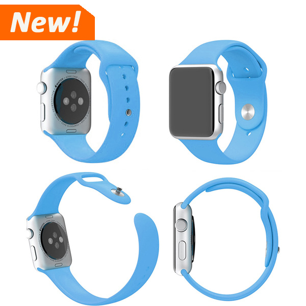 Original 1: 1 Copy for Apple Watch Bands 38-42mm Fluoroelastomer with Original Embed Adapter