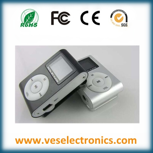 Fashioned Design Mini Clip MP3 Player