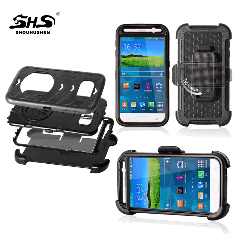 Wholesale Hybrid Kickstand Hard Soft Combo Mobile Phone Case