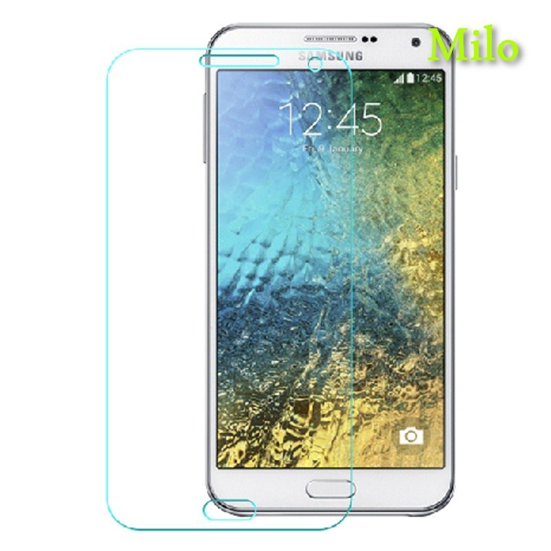 Milo Premium Ultra Clear Waterproof 9h Tempered Glass Screen Protector for Sam E7