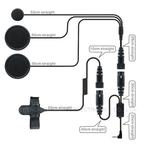 Motor Helmet Earphone for Two-Way Radio (HT-502-1)