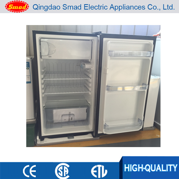 Black Color Single Door Mini Refrigerator with Lock and Key