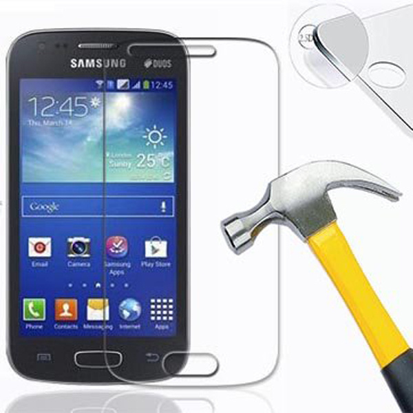 9h 2.5D 0.33mm Rounded Edge Tempered Glass Screen Protector for Samsung S7272