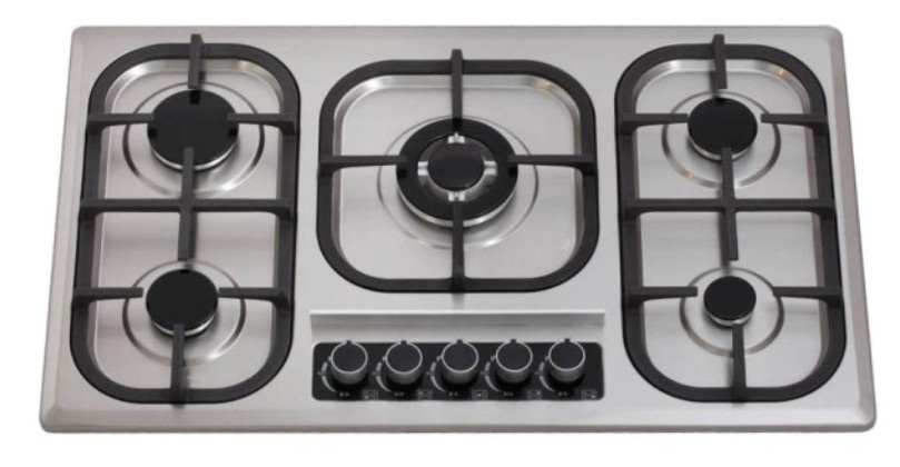 Newest Design Sst Built-in 5 Burner Gas Stove
