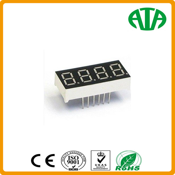 Mini Digit Display, 4 Digits Single 7 Segment LED Display