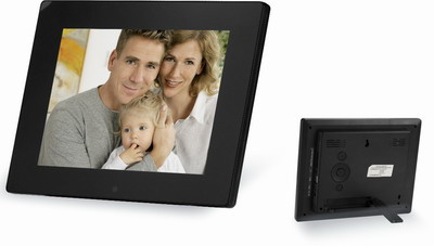 Key-Press Control 8 Inch Digital Picture Frame