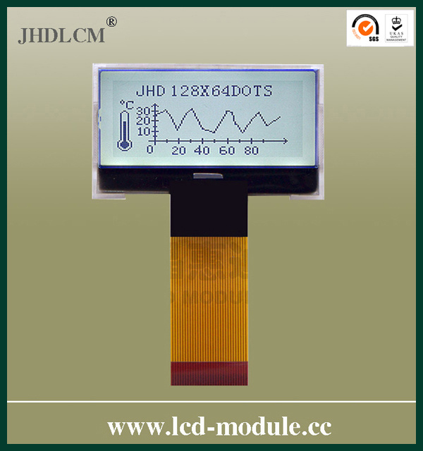High Resolution Stn LCD Graphic Display (JHD13264-G23BTW-G)
