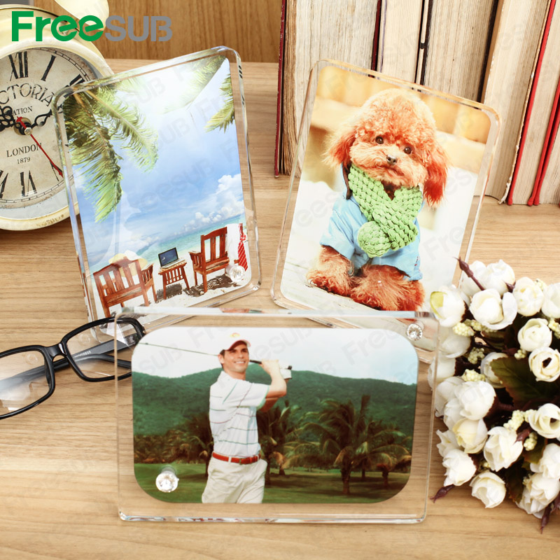 Yiwu Sublimationg Factory New Design Glass Photo Frame