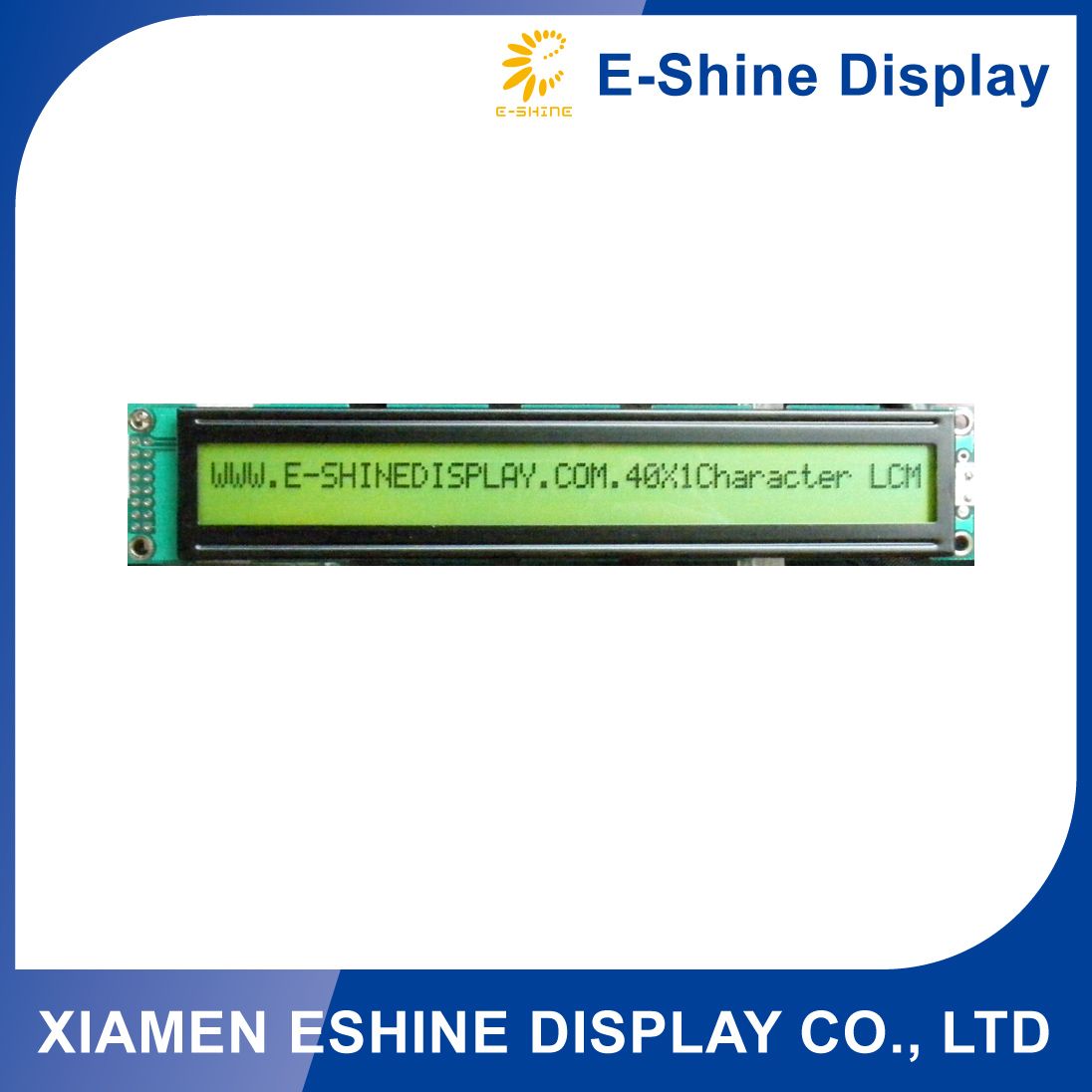 4001 STN Character Positive LCD Module Monitor Display