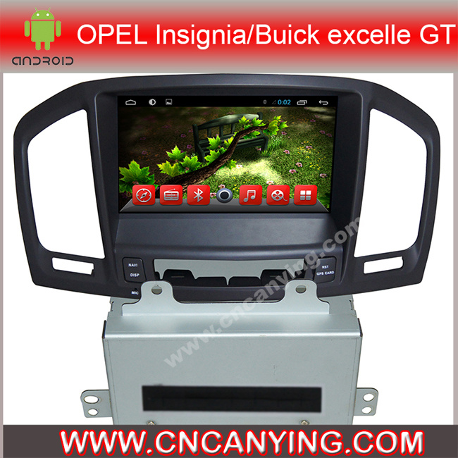 Car DVD Player for Pure Android 4.4 Car DVD Player with A9 CPU Capacitive Touch Screen GPS Bluetooth for Opel Insignia/Buick Excelle Gt (AD-8135)