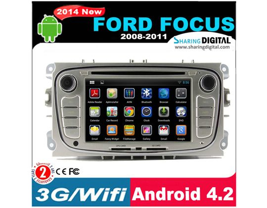 Sharingdigital Radio with RDS Multimedia DVD Player for Ford Focus