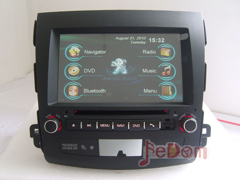 Car Accessories Parts Head Units Car DVD Player with GPS for Peugoet 4007 (C8009Mo)