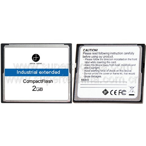 Industrial Extended Temperature CF Memory Card (S1A-7501D)