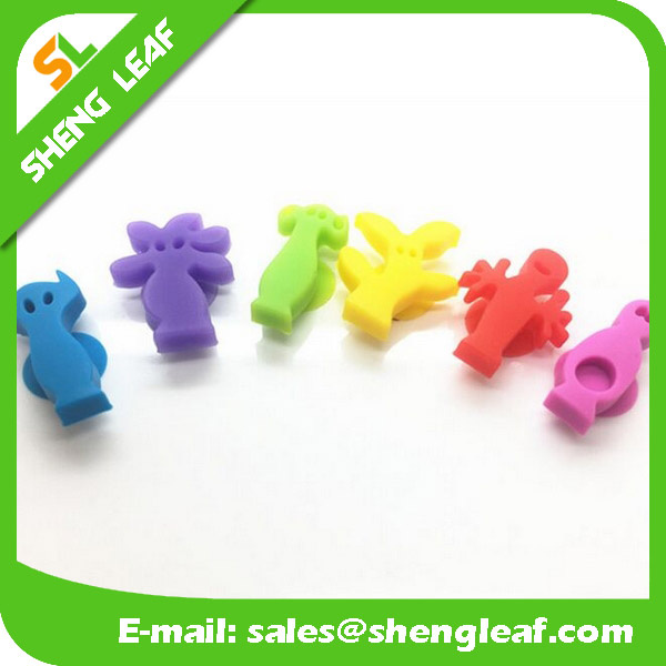 Fashion Design Bar Accesories Silicone Wine Glass Maker (SLF-WG007)