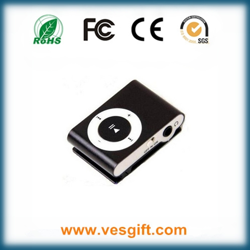 Hot Selling Black MP3 with Clip