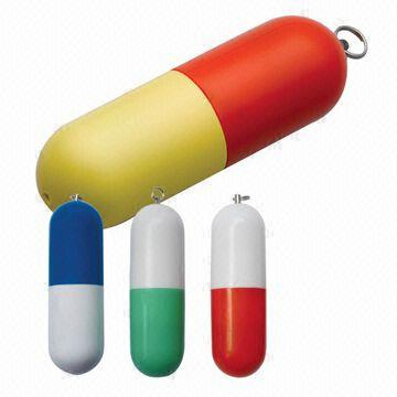 Pill Shape USB Flash Drive