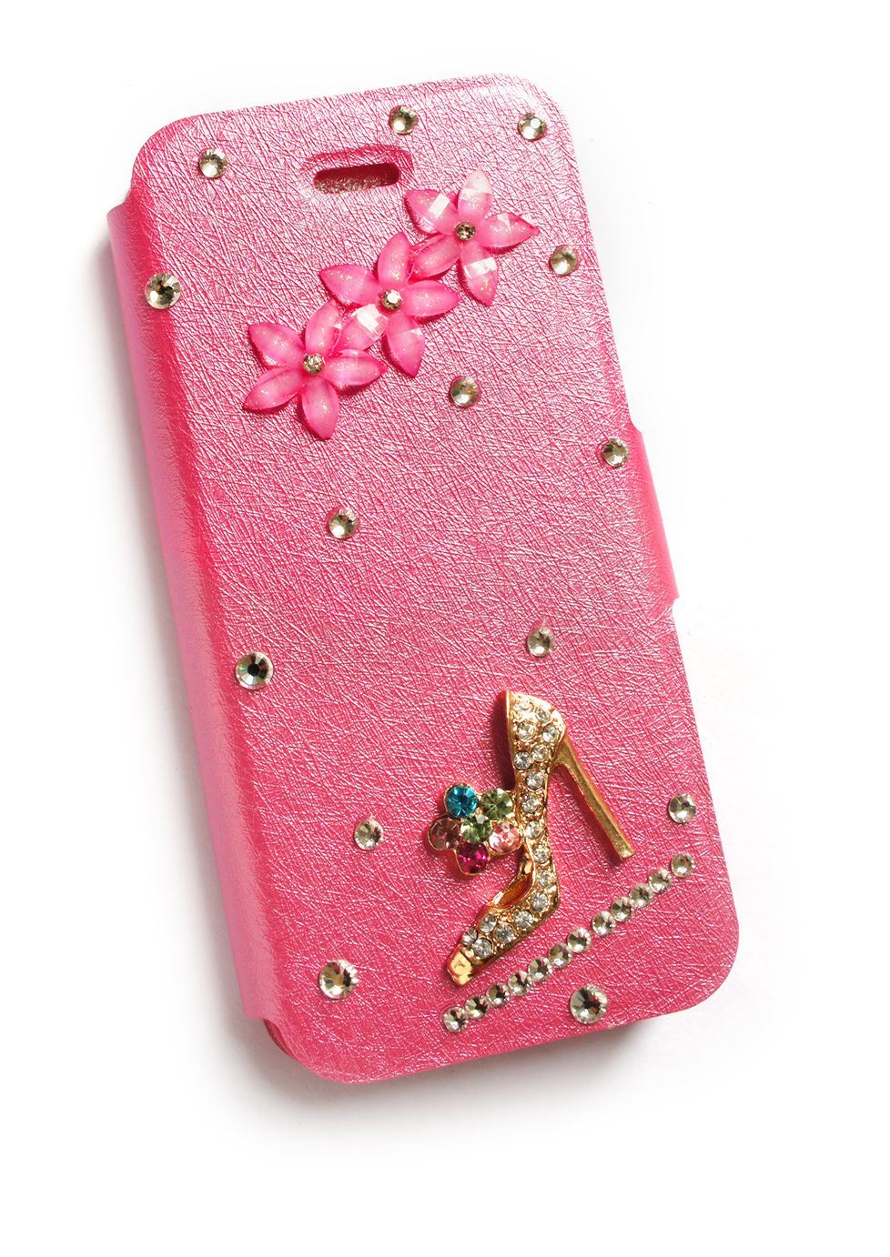 Pink Alloy Ladies for iPhone Decoration