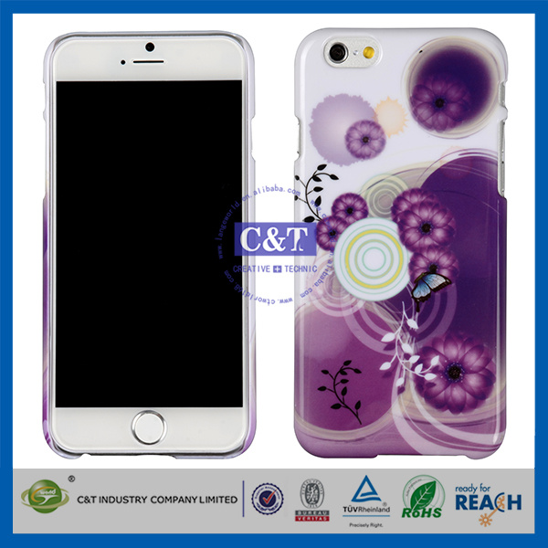C&T Fashion Butterfly Cell Phone Design Cover for Apple iPhone 6