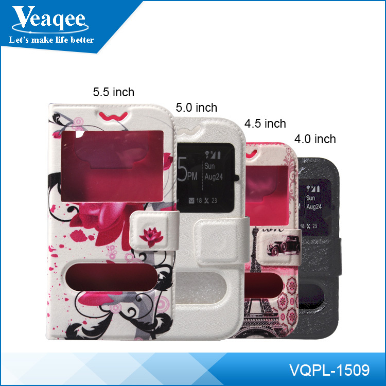 S View Flip Case for Samsung Galaxy S6/Alcatel/LG/Huawei
