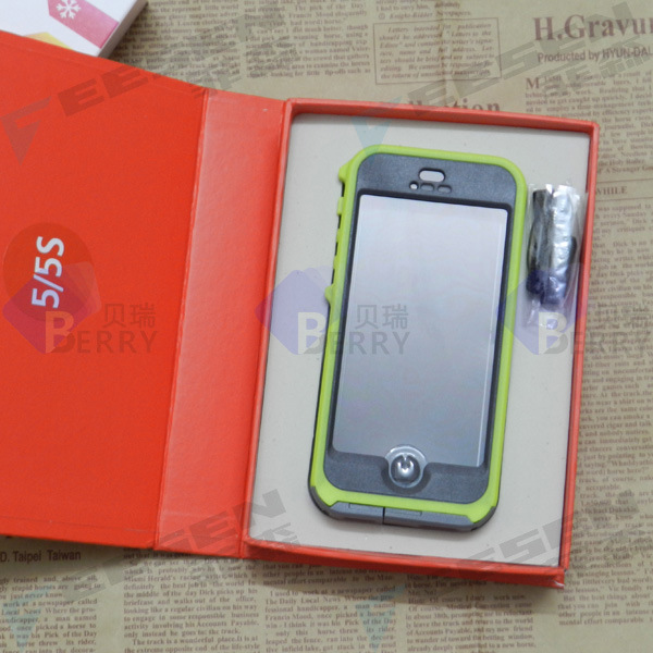 No Logo Waterproof Phone Cover for iPhone 5/5s