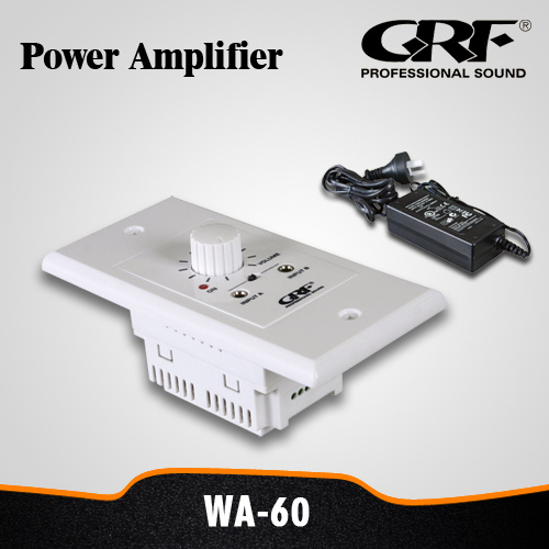 Mini Wall-Mounted Hotel PA Amplifier
