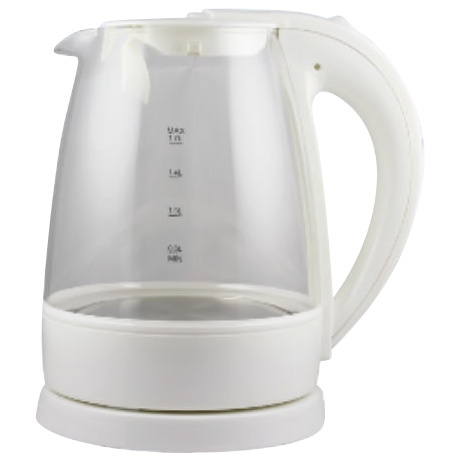 Electric Kettle with Transparent Glass Body and Dual Color Illumination (KR170I)