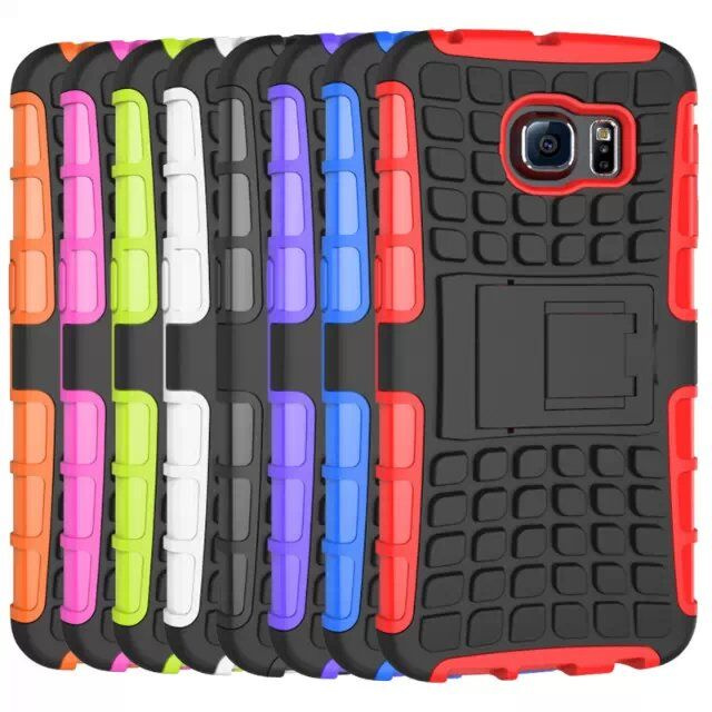 Silicone Combo Case for Samsung Galaxy S6 Mobile Phone Case