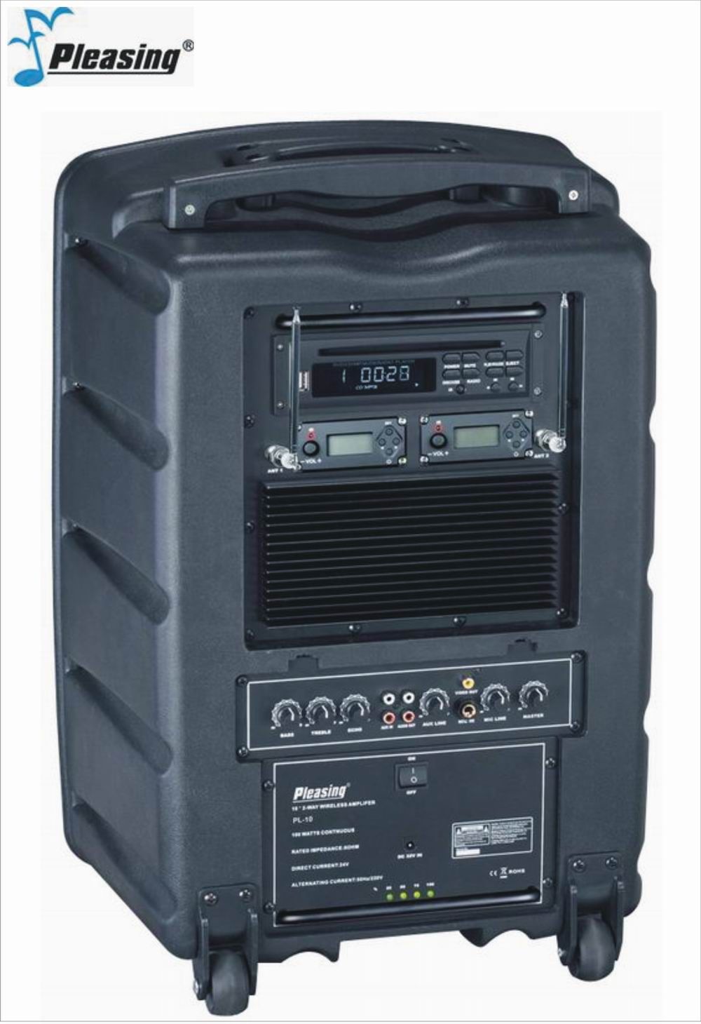 Portable Mulit-Function PA Amplifier with CE and RoHS Pl-10