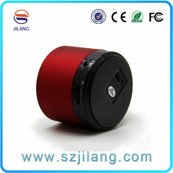 Bluetooth Portable Metallic Speaker Box Mini Speaker USB