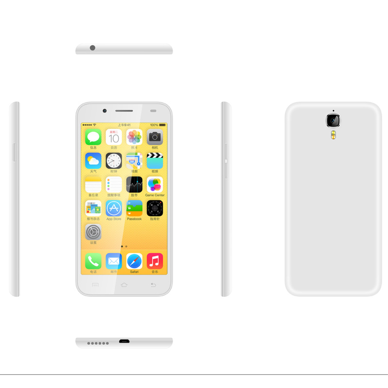 5.0 Inch Quad-Core Android 5.0 Cell Phone/Mobile Phone/Smart Phone (X589)
