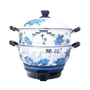 Multi-Function Electric Heat Pan Coloured Drawing or Pattern