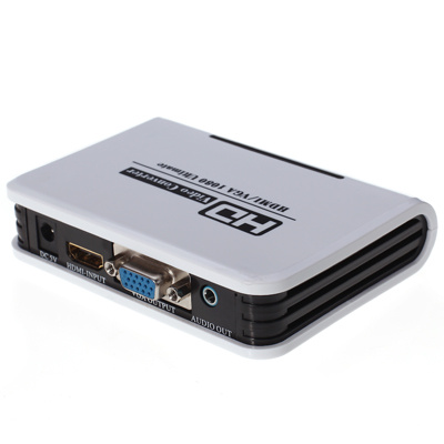 HDMI to VGA Converter, Supports HDMI Output 1080P/1.3V (PDV-331)