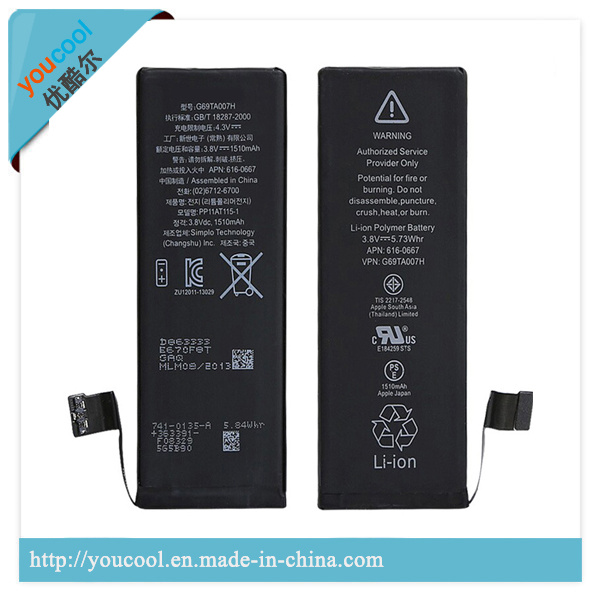 3.8V 1510mAh Mobile Phone Battery for iPhone 5c Batteries Mobile Phone Parts