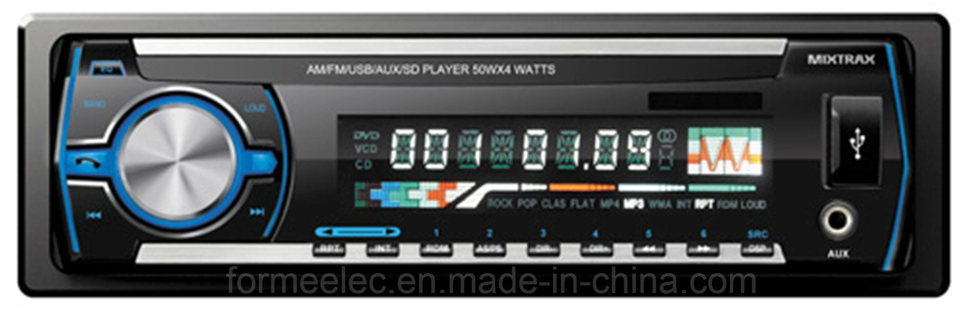 Detachable Panel Car DVD with USB SD FM