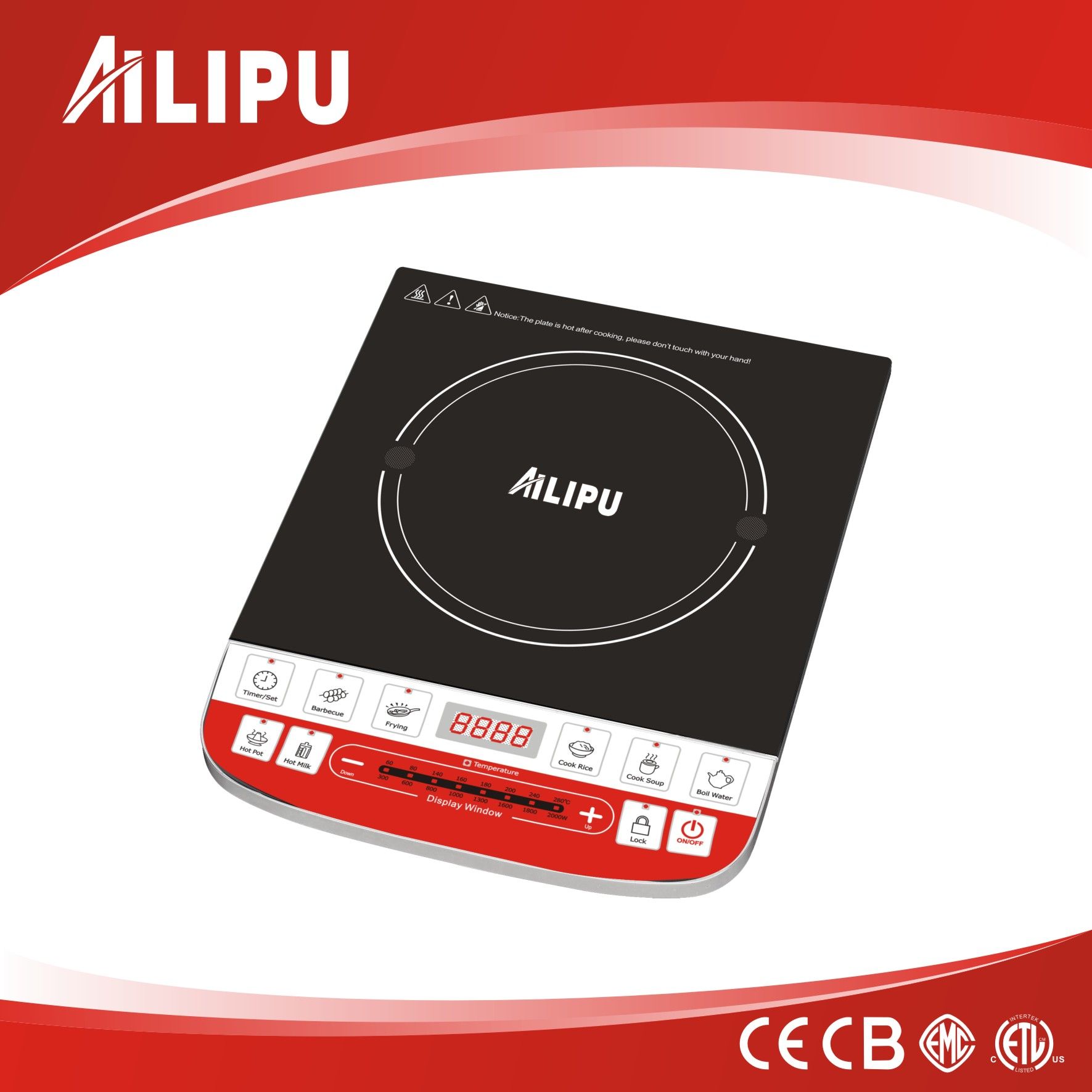 Kitchen Appliance Push Button Induction Cooker (SM-A60)