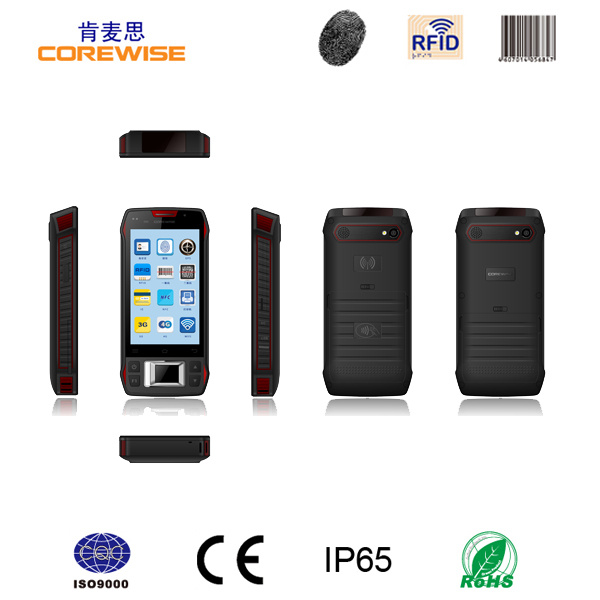Andorid Touch Screen Handheld Mobile Phone with Fingerprint Reader and RFID UHF- Cfon640