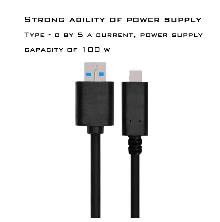 Double Insertion Type C USB Cable for MacBook