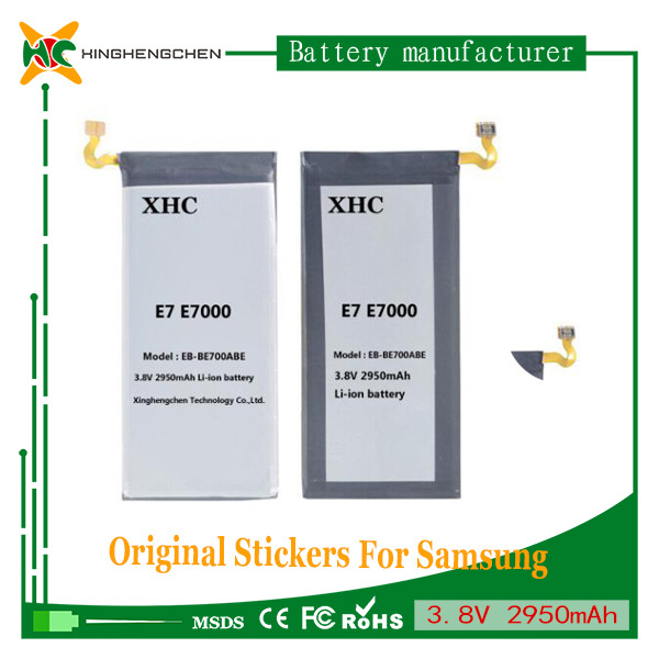 2950mAh 3.8V Lithium Polymer Battery for Samaung E7 E7000 E7009 Spice Mobile Battery