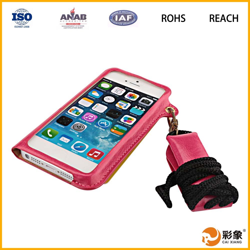 Leather+ PC + TPU Material Leather Mobile Phone Case