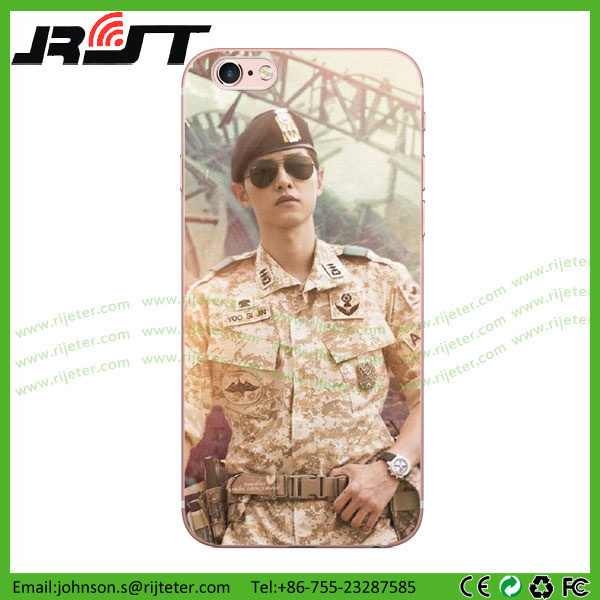 2016 Hot Selling Custom Design Korea Stars TPU Cell/Mobile Phone Case for iPhone (RJT-A078)