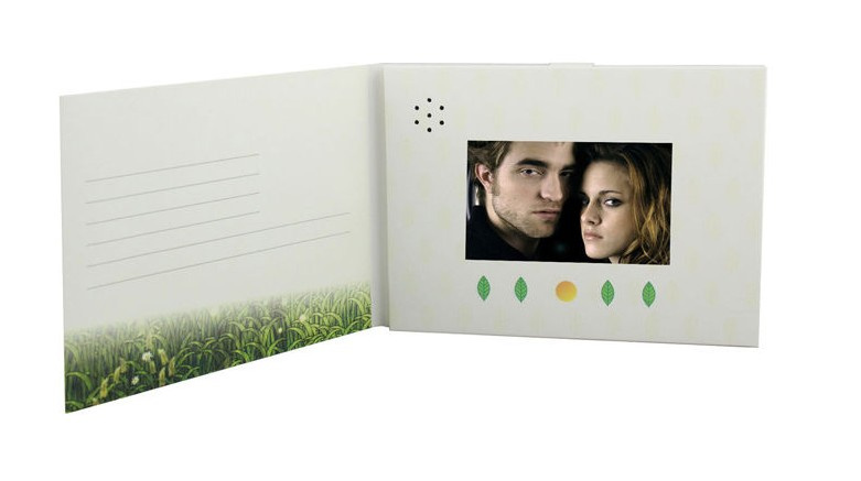 4.3 Inch Full Function Greeting Card Digital Photo Frame Support Auto Video