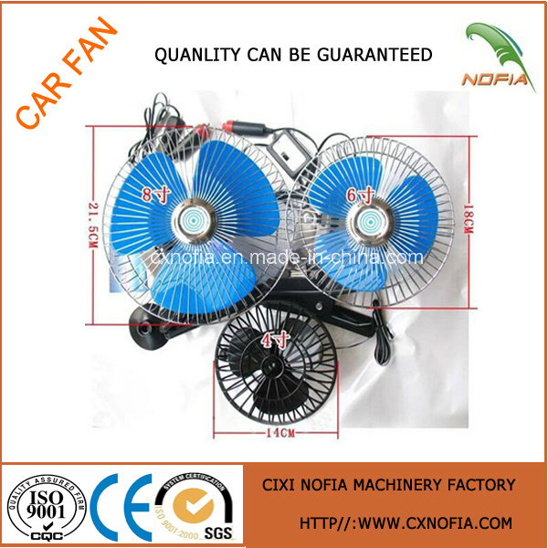 Good Car Interior Cooling Fan 12V Car Fan